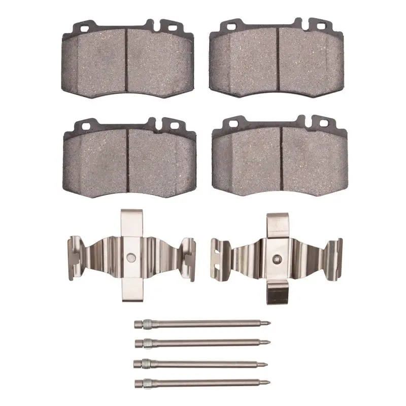 R1 Optimum Front Brake Pad And Hardware Kit For 2002–2006 Mercedes-Benz S500 (W220) 1