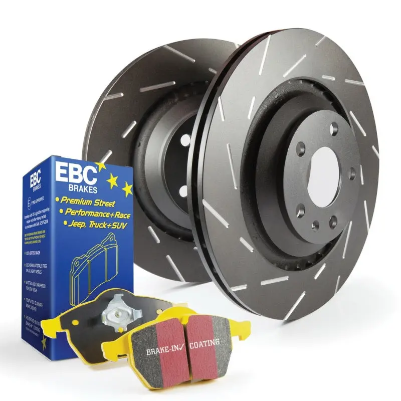 Ebc S9 Performance Brake Kit – Yellowstuff Pads + Usr Slotted Rotors 1