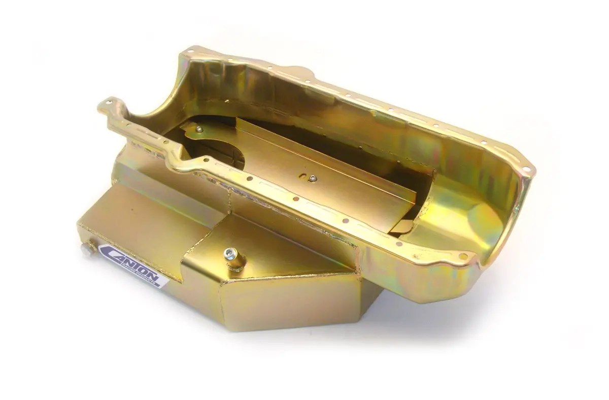 Canton Racing Oil Pan For Small Block Chevy Circle Track – Open-Chassis Design (1986+) 1