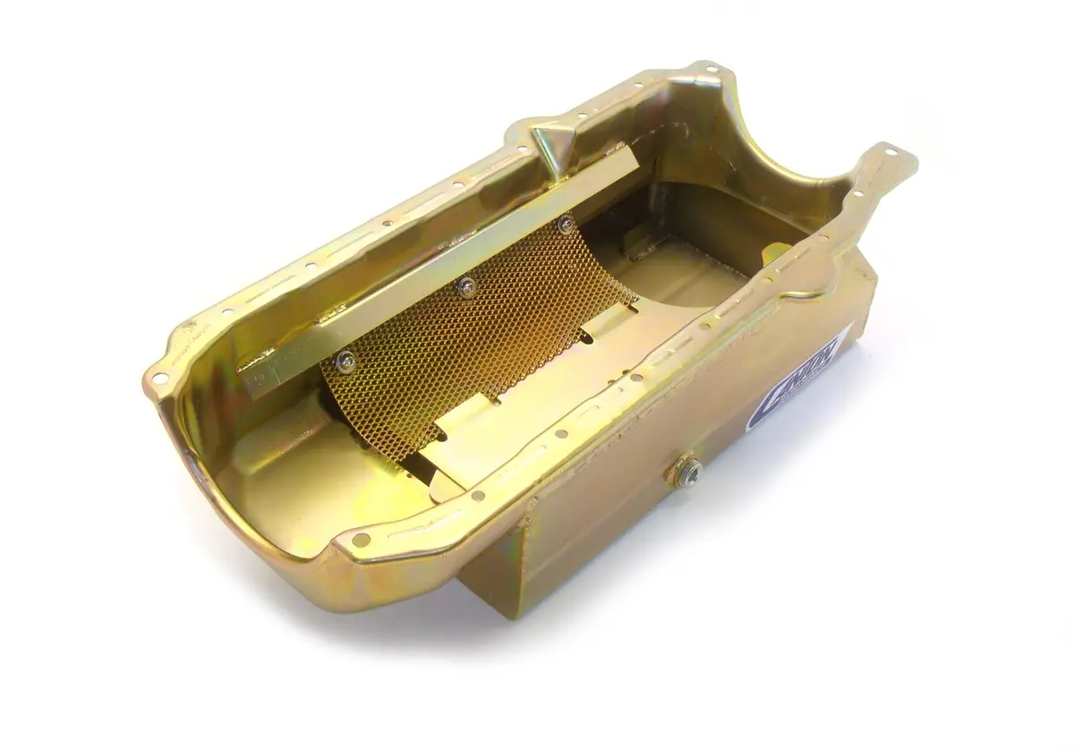 Canton Racing Oil Pan For Small Block Chevy Circle Track – Open-Chassis Design (1986+) 2