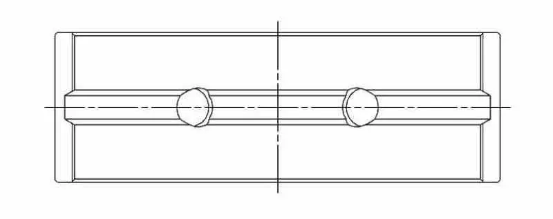 Acl Ford 2.0L/2.3L Dohc Duratec Race Series Main Bearing Set (Size .025) 2