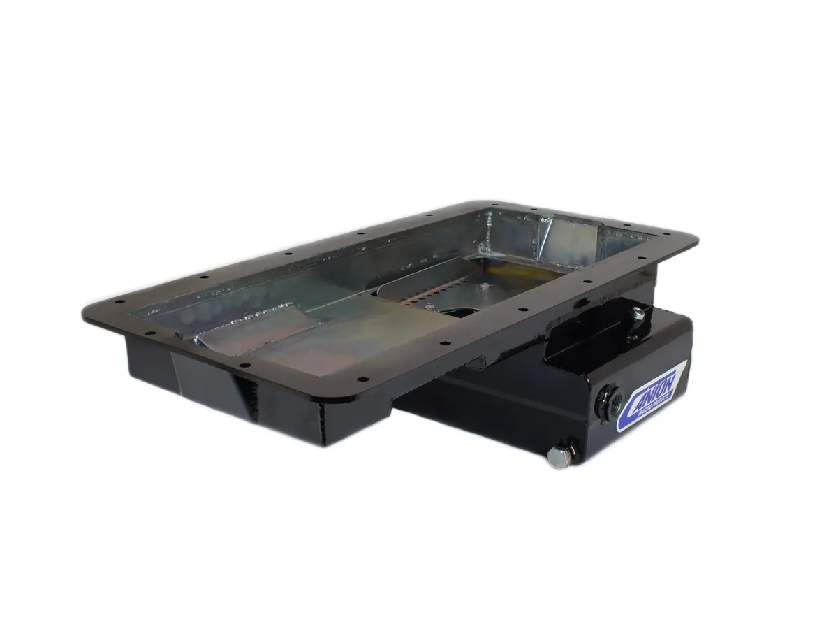 Canton Front-Sump Road Race Oil Pan For Ford 5.0L Coyote Engines (Model 15-738Blk) 2