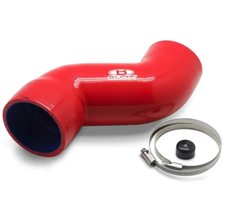 Blox Racing Intake Hose – Red Air Box Replacement For Subaru Wrx (2008–2014) And Sti (2008–2020) 1