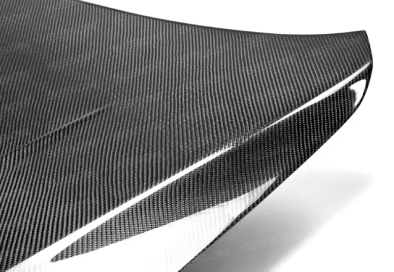 Seibon Dv-Style Carbon Fiber Hood For 2008–2012 Mitsubishi Lancer Evo X 1