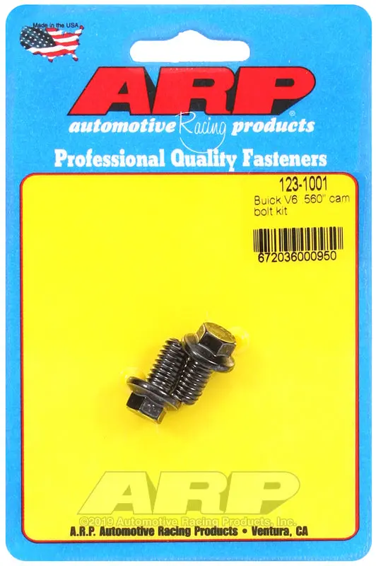 Arp Camshaft Bolt Kit For Buick V6 Engines – 0.560-Inch Diameter, High-Strength Alloy Steel 1