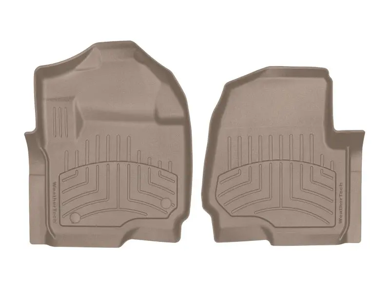 Weathertech Front Floorliner Hp – Tan, Compatible With 2011–2017 Ford Expedition (Including El) And Lincoln Navigator (Including L) 1