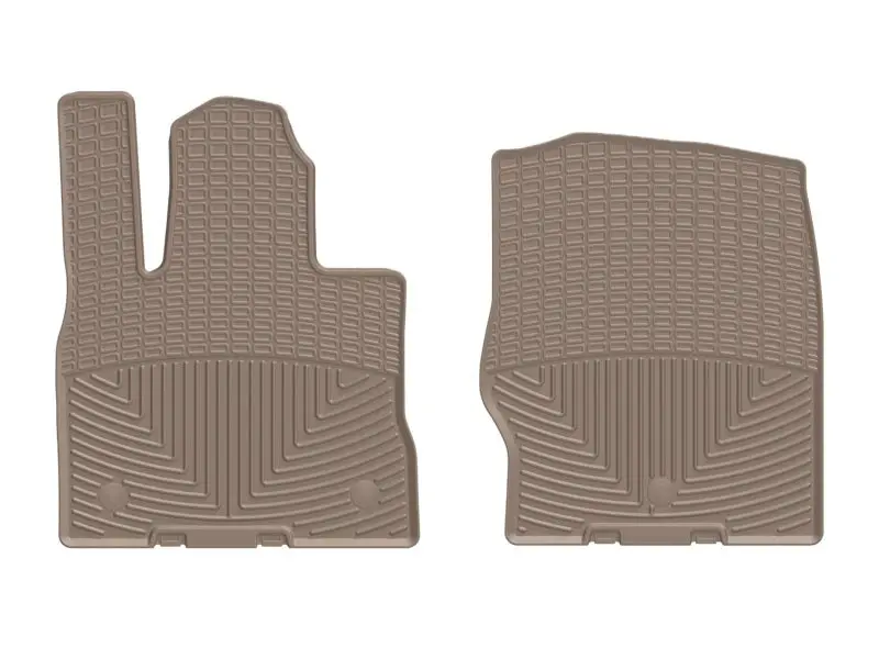 Weathertech Front Floor Mats – Tan Rubber Liners For 2020+ Ford Explorer 1