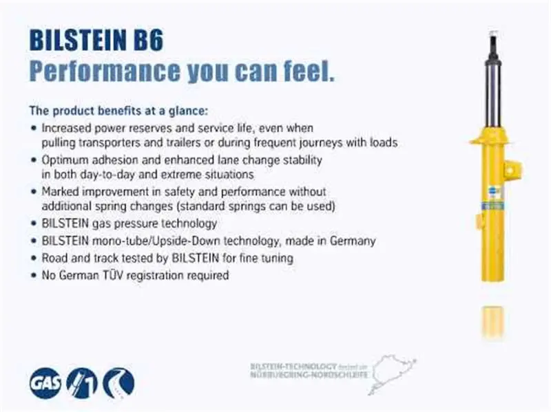 Bilstein B8 2009 Bmw Z4 Sdrive30I Rear Shock Absorber 1
