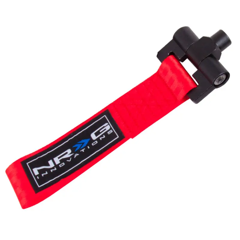 Nrg Red Bolt-In Tow Strap – 5,000 Lb Capacity, Designed For Vw Golf (2003–2009) 1