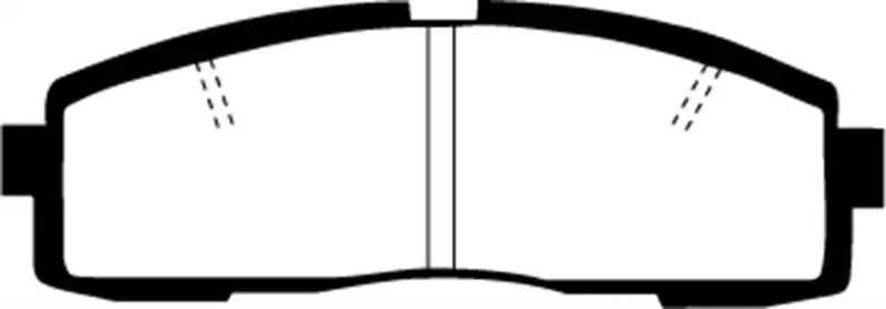 Ebc 86-92 Toyota Supra 2.8 Greenstuff Rear Brake Pads 2