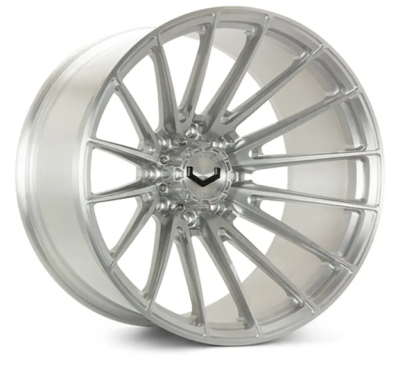 Vossen Vfx-01 24X12 Inch Ultra-Deep Concave Wheel – 5X127 Bolt Pattern, +44Mm Offset, 71.5Mm Hub Bore, Brushed Gloss Clear Finish 1