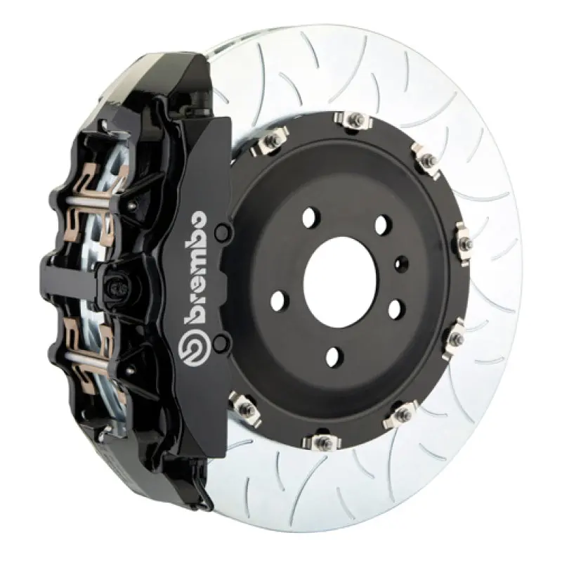 Brembo 19-22 A-Class (Excl Amg) Fr Gt Bbk 6Pis Cast 380X34 2Pc Rotor Slotted Type3-Black 1