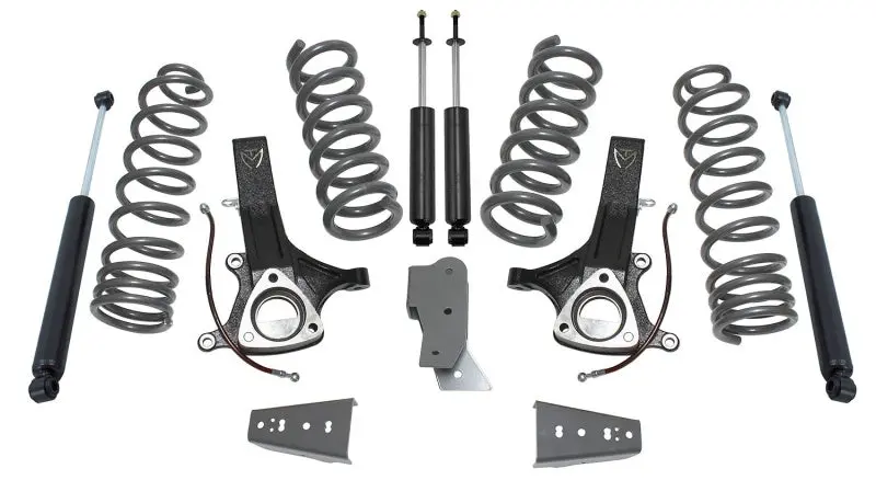 Maxtrac Maxpro Lift Kit For 2014–2018 Ram 1500 2Wd Ecodiesel – 6.5In Front / 4.5In Rear, Includes Maxtrac Tuned Shocks 1