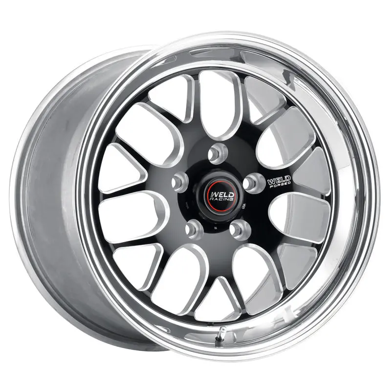 Weld S77 20X10.5 / 5X5In Bp / 7.8In. Bs Black Wheel (High Pad) - Non-Beadlock 1