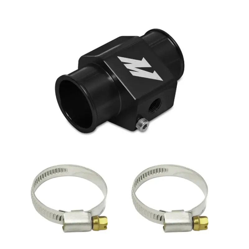 Mishimoto 32Mm Black Water Temperature Sensor Adapter – Universal Threaded Fitting 1