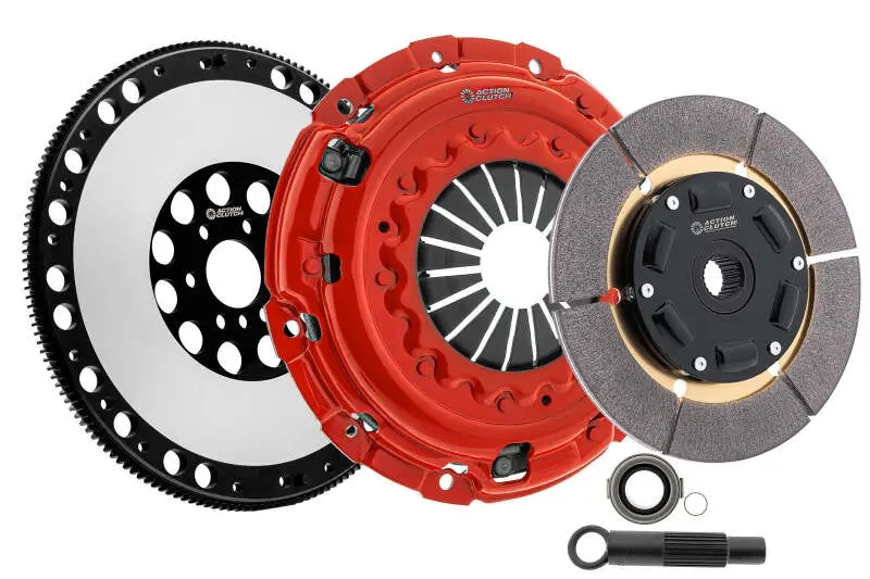 Action Clutch Ironman Sprung Street Clutch Kit For 2002–2006 Acura Rsx 2.0L (K20A3) With Lightened Flywheel 1