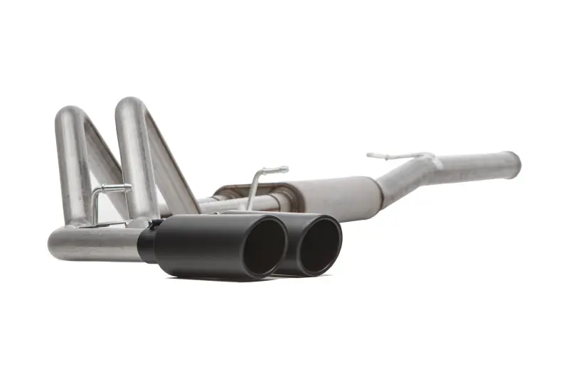Gibson Black Elite Cat-Back Dual Exhaust System For 2008 Hummer H2 Base With 6.2L Engine 1