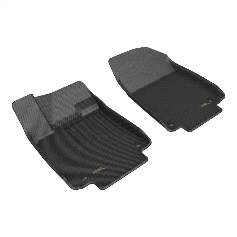 3D Maxpider 2023+ Hyundai Ioniq Kagu 1St Row Floormat - Black 1