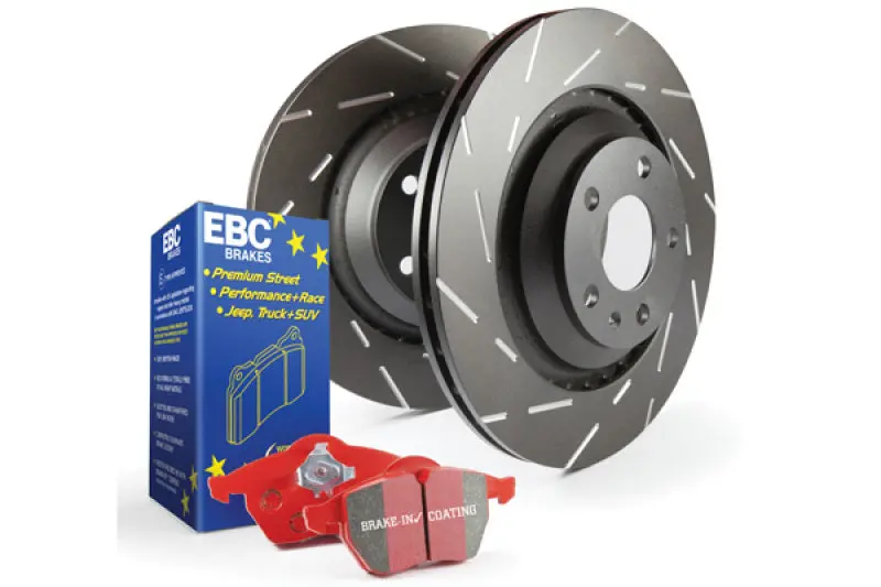 Ebc S4 Stage 4 Brake Kit – Redstuff Pads & Usr Drilled/Slotted Rotors 1