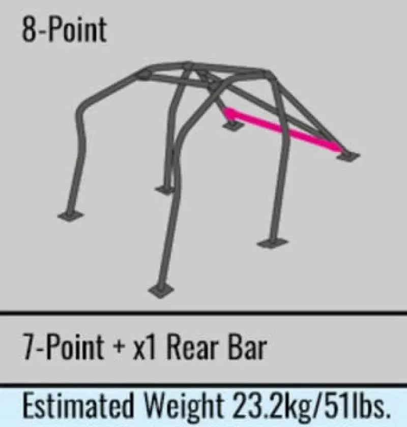 Cusco Chro-Moly Roll Cage 8P Gdb (S/O / No Cancel) 1
