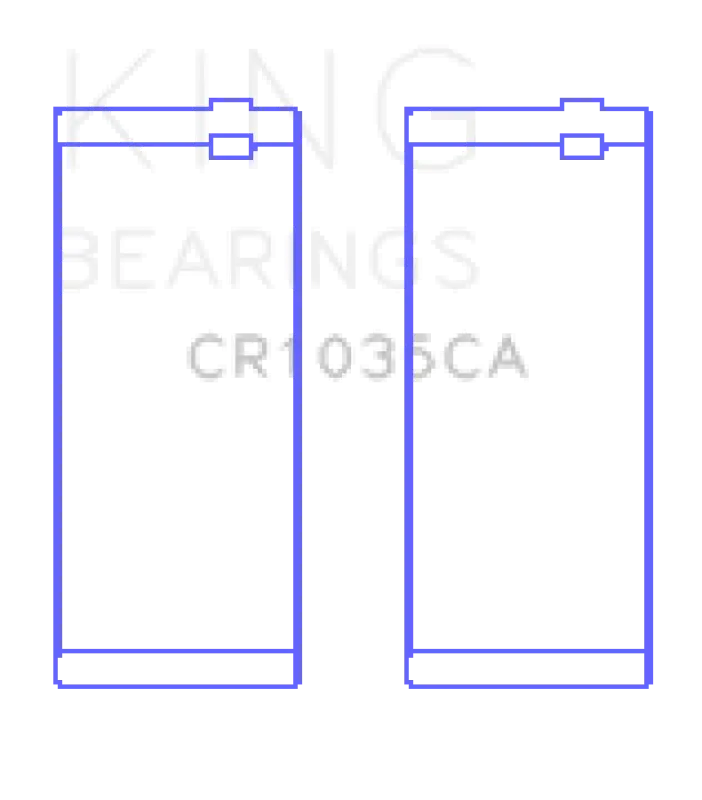 King Engine Bearings Connecting Rod Set For Cummins B-Series – Oversize +0.50Mm 1
