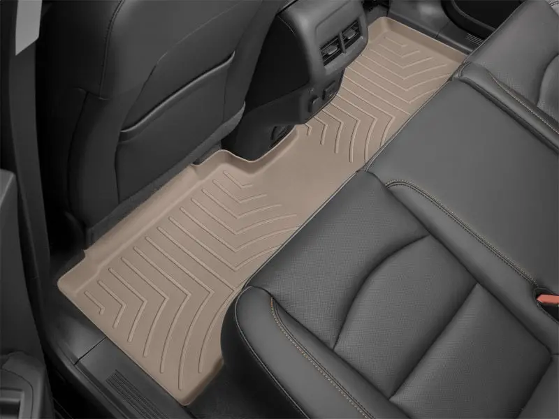 Weathertech Rear Floorliner For 2016+ Honda Pilot Elite Trim – Tan Color 1