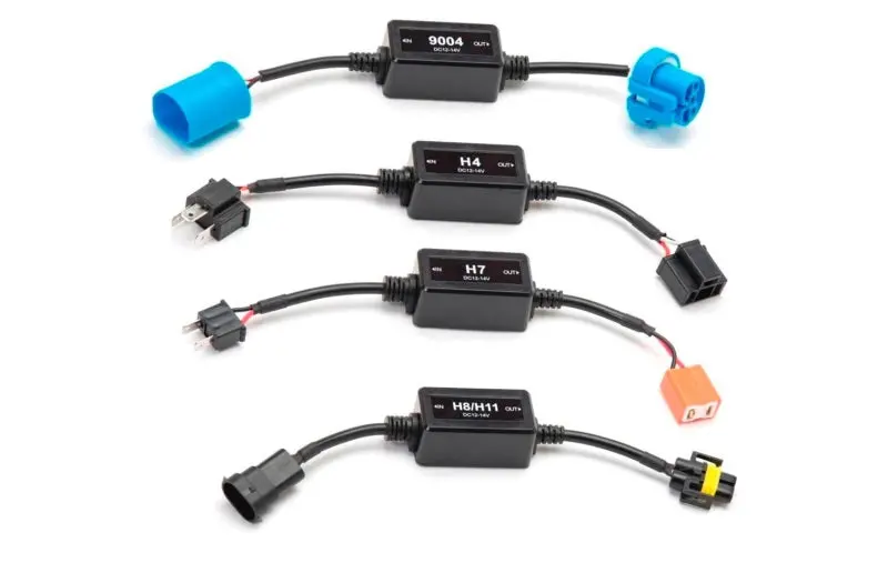 Putco Anti-Flicker Adapter Harness For H3 Led Bulbs – Includes Pair 1