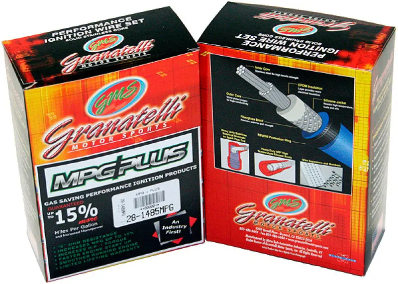 Granatelli Performance Ignition Wires For 2002–2005 Hyundai Accent 1.6L 4-Cylinder 1