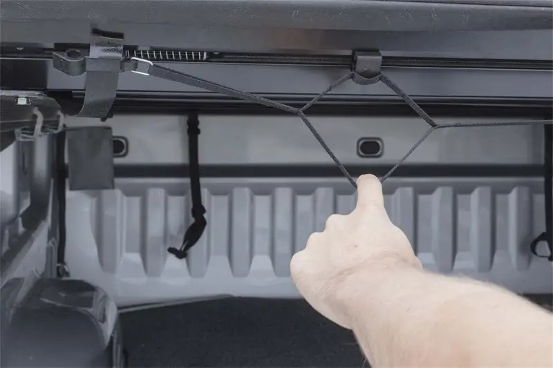 Access Lorado 05-16 Frontier Crew Cab 5Ft Bed (Clamps On W/ Or W/O Utili-Track) Roll-Up Cover 1