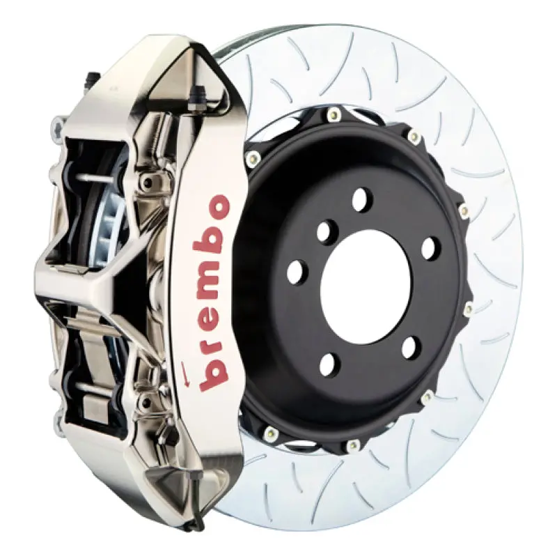 Brembo Gtr Big Brake Kit – Front Slotted 380X32Mm Two-Piece Rotors & 6-Piston Billet Calipers For 2002–2005 Porsche 996 Gt2 1
