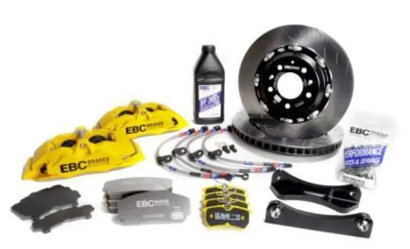 Ebc Racing Apollo-4 Big Brake Kit For 2014–2019 Bmw M3/M4 (F80/F82/F87): 380Mm Yellow Ceramic Rotors – Front 1