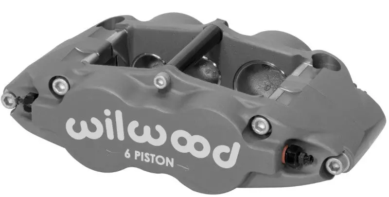 Wilwood Forged Superlite 6R Left-Hand Caliper – 1.62"/1.12"/1.12" Triple-Piston Design – Compatible With 1.25" Brake Discs 1