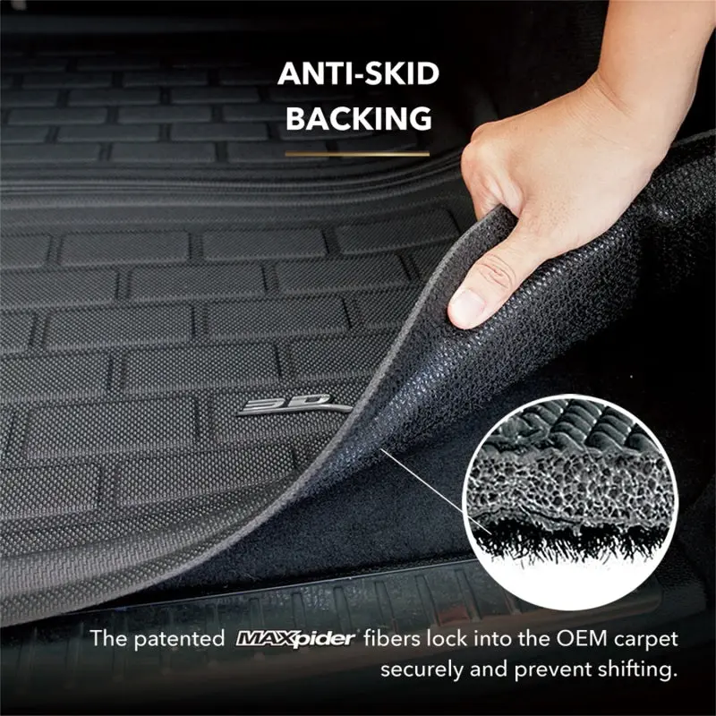 3D Maxpider Kagu Seatback Protector For 2016–2022 Mercedes-Benz Glc – Black 1