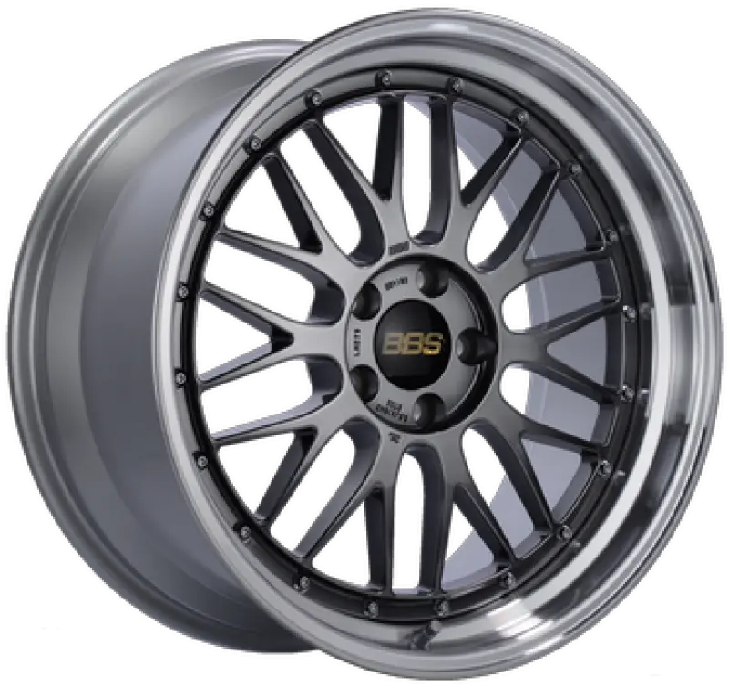 Bbs Lm Forged Alloy Wheel – 19X8.5 Inch, 5X120, 32Mm Offset, Diamond Black Center & Cut Lip, Requires Pfs Clips 1