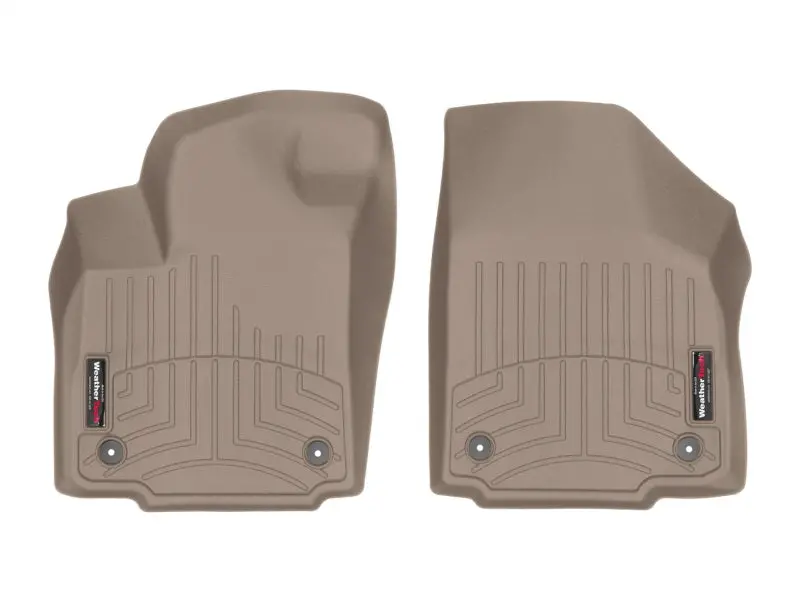 Weathertech 2018+ Kia Stinger Front Floorliner - Tan 1