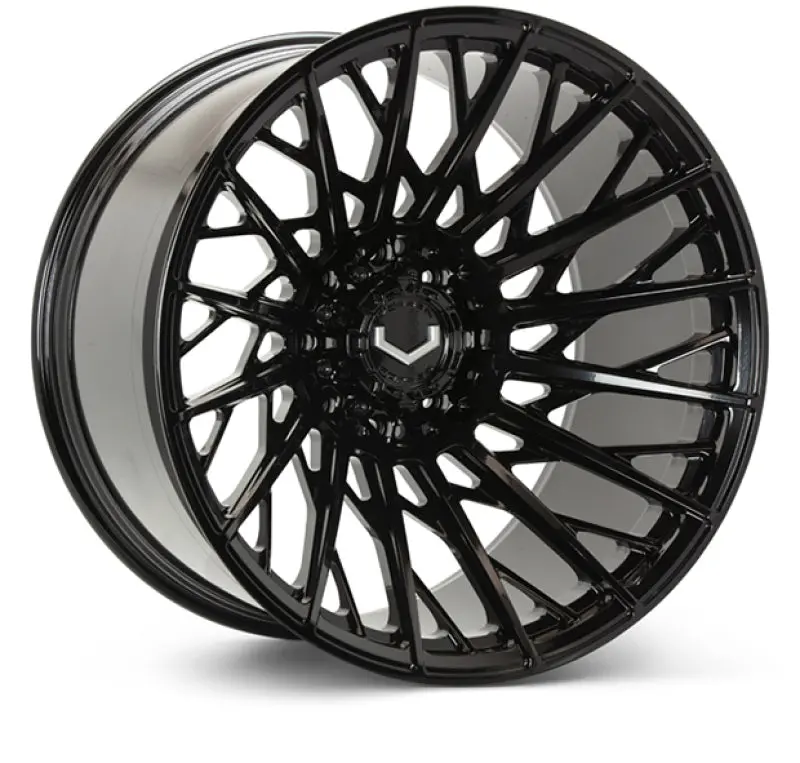 Vossen Vfx-02T Gloss Black Forged Wheel – 20×10, 8×180 Bolt Pattern, Et18 Offset, Super Deep Lip 1