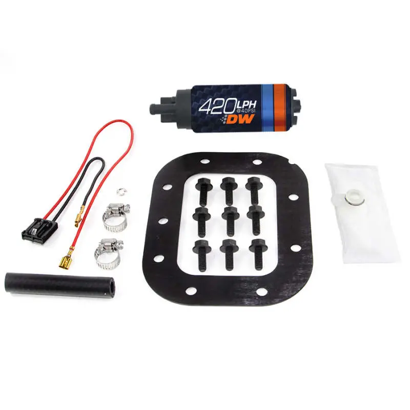 Deatschwerks Dw420 In-Tank Fuel Pump – 420 Lph, Complete Install Kit For 1984–1985 Corvette 5.7L 1