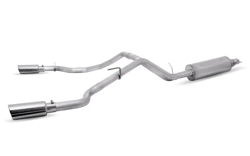 Gibson 19-22 Ford Ranger Lariat 2.3L 2.5In Cat-Back Dual Sport Exhaust - Stainless 1