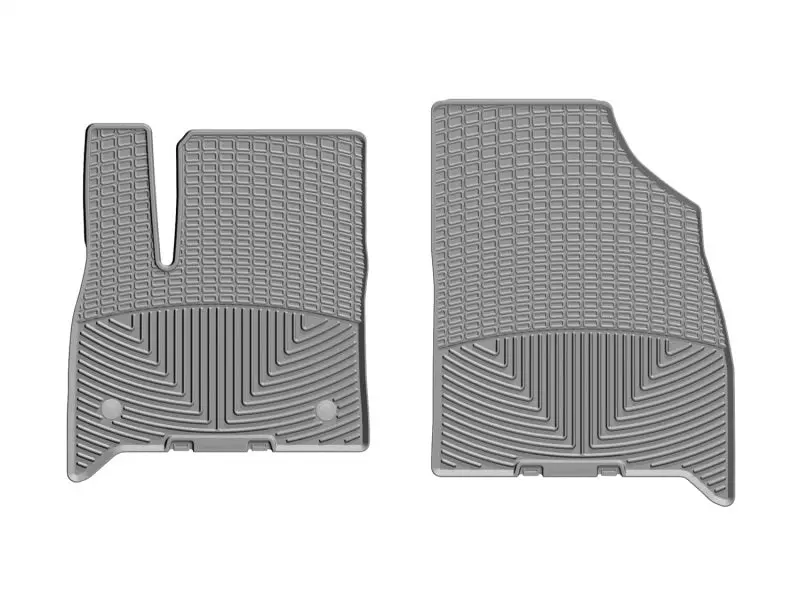 Weathertech 2018+ Buick Enclave Front Rubber Mats - Grey 1