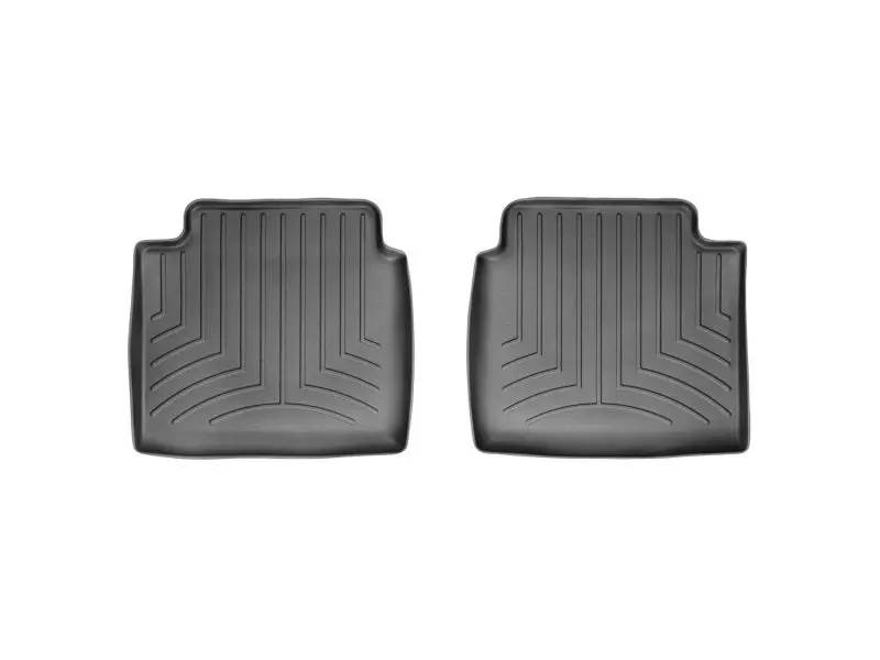 Weathertech Rear Floorliner For 2007+ Saturn Aura – Black Trim-Fit Design 1