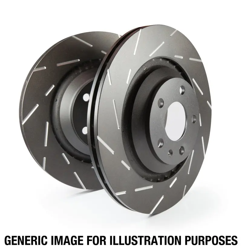 Ebc Usr Slotted Brake Rotors – Oe-Style Replacement With Enhanced Heat Dissipation And Bite 1