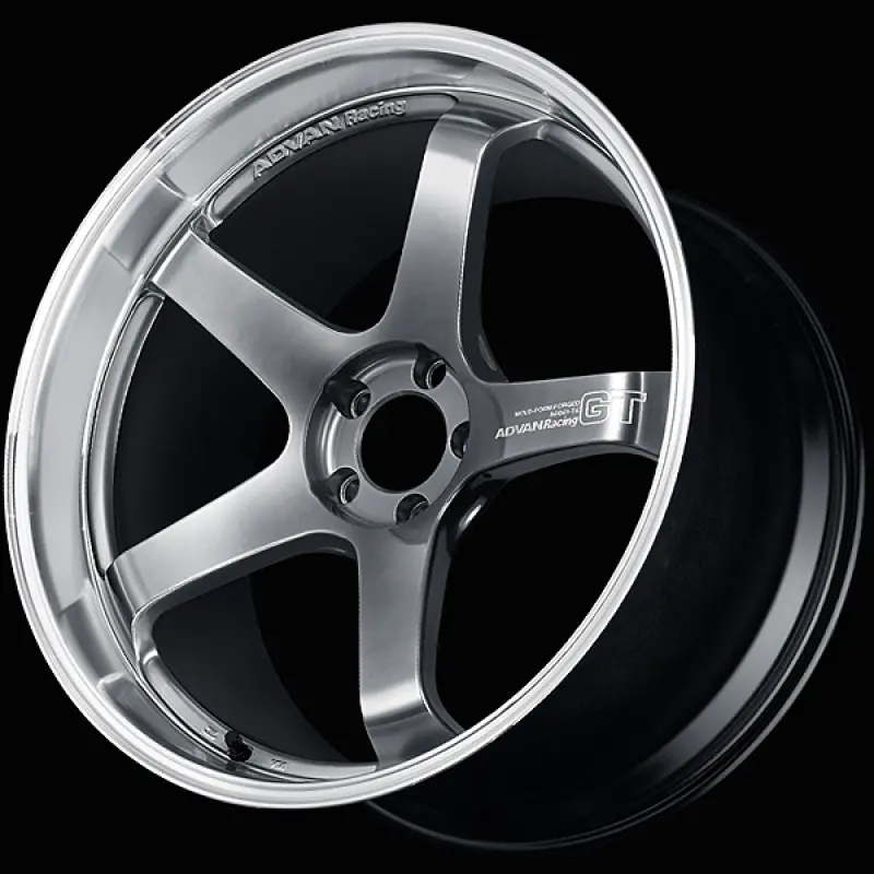 Advan Gt Premium Version 20X9.5 / +28 Et / 5-114.3 / 73Mm Bore / Machining & Hyper Platinum Black 1