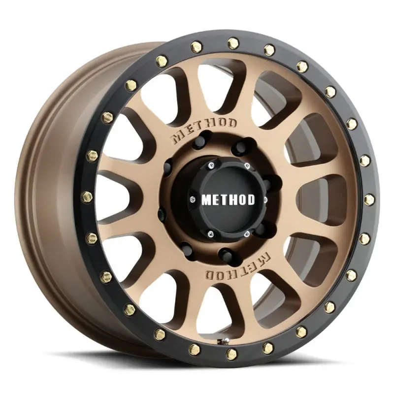 Method Mr305 Nv Hd Forged Wheel – 18X9 Inch, Bronze/Black Finish, +18Mm Offset, 8X180 Bolt Pattern 1