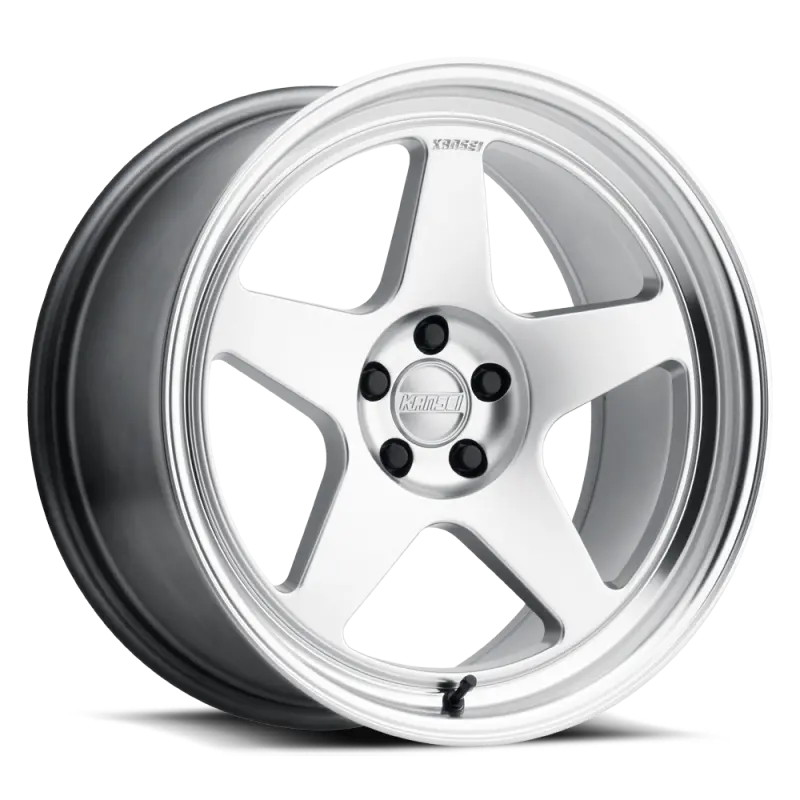 Kansei K12H Hyper Silver Alloy Wheel – 17X9.5 Inch, 5X114.3 Bolt Pattern, +12Mm Offset, 73.1Mm Hub Bore 1