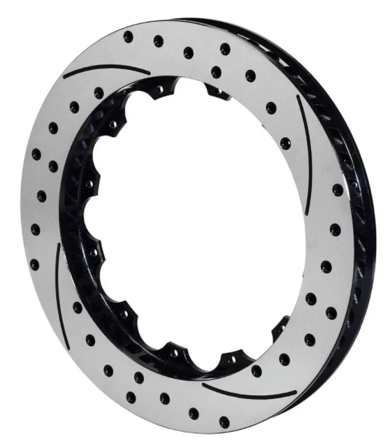 Wilwood Srp48 Drilled Brake Rotor – Left-Hand 12.44" X 1.19", 12-Bolt Pattern On 7" Circle 1