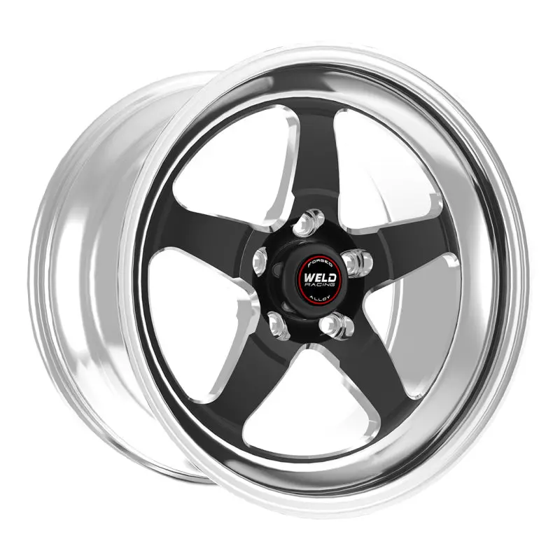 Weld S71 18X10 / 5X4.75 Bp / 7.2In. Bs Black Wheel (Medium Pad) - Non-Beadlock 2