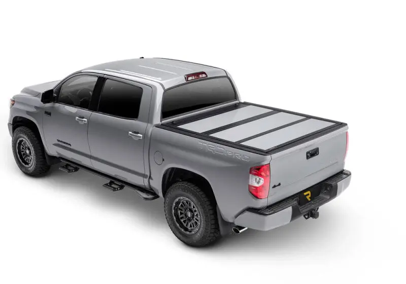 Undercover Fusion Retractable Truck Bed Cover — 60" Length, Silver Sky Finish, Fits 2016–2022 Toyota Tacoma 1