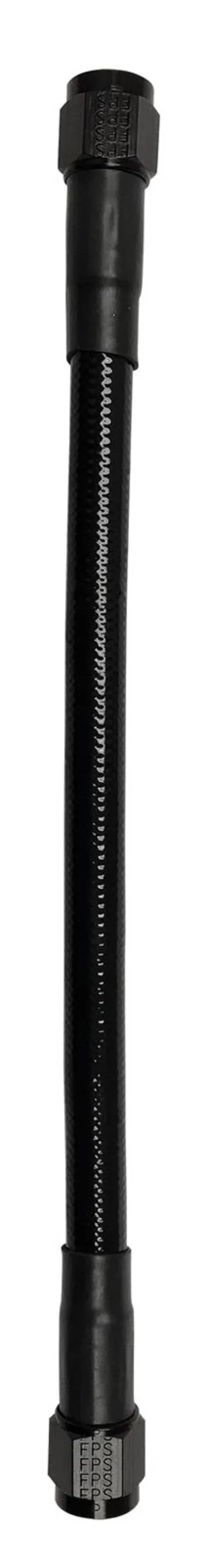 Fragola -8An Black Ptfe Braided Hose Assembly – Straight-To-Straight, 96-Inch Length 1