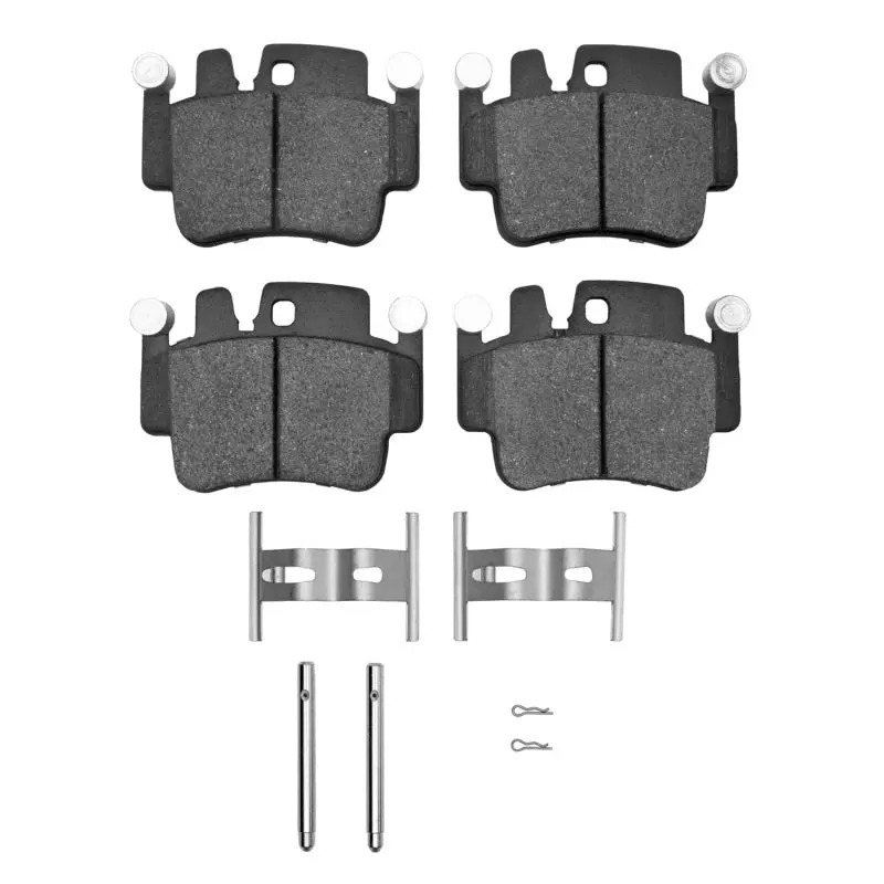R1 Semi-Metallic Brake Pad & Hardware Kit For 1998–2005 Porsche 911 (Front & Rear) 1